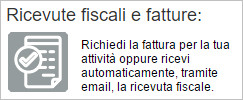Ricevute fiscali e fatture sul negozio Stereo Auto