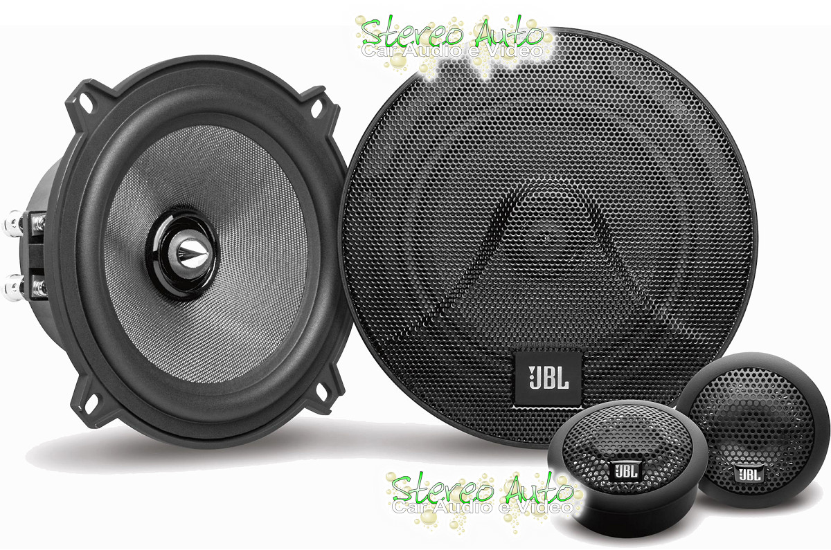 Altoparlanti casse per auto da 130mm kit a 2 vie 13 cm componenti separati modello JBL MS-52C immagine grande e dettagliata