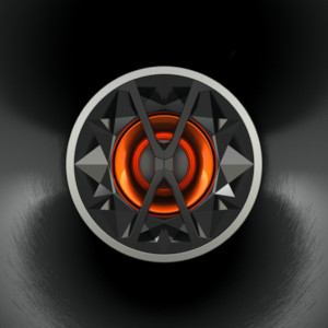 Dettaglio del tweeter centrale degli altoparlanti per auto da 165 mm, modello JBL Club 6520, casse coassiali a 2 vie.