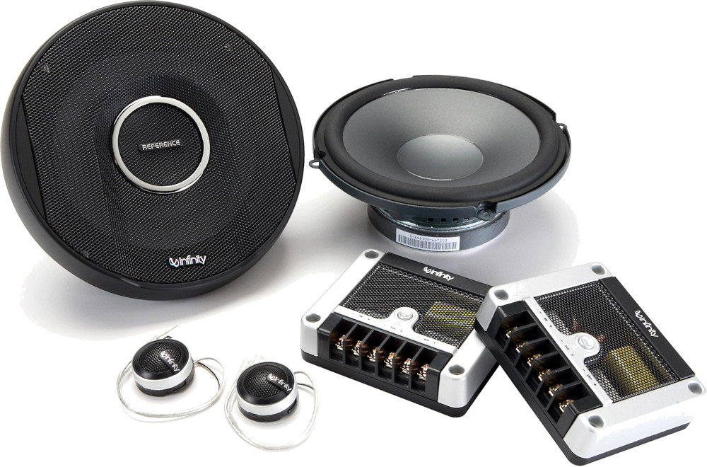 Altoparlanti auto 165 mm Kit 2 vie woofer tweeter Infinity REF6500CX