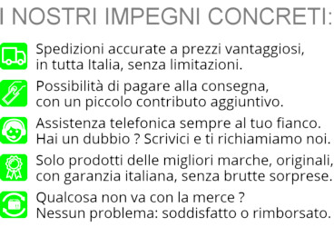 Riassunto delle garanzie e degli impegni concreti che il negozio Stereo Auto fornisce ai propri clienti.